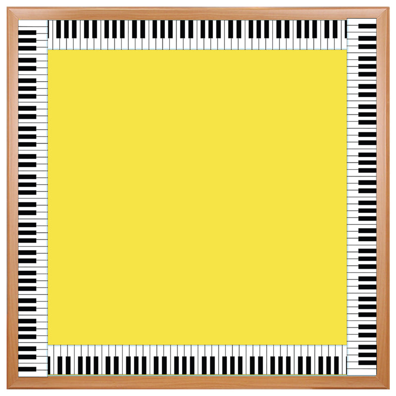 88 Keys Die Cut Border