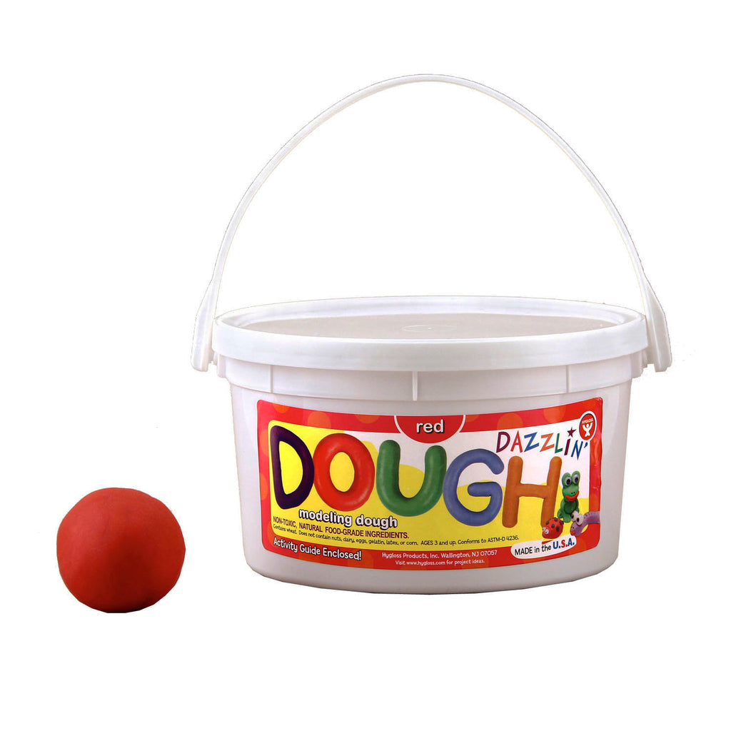(3 Ea) Scented Dazzlin Dough Red Watermelon 3lb Tub