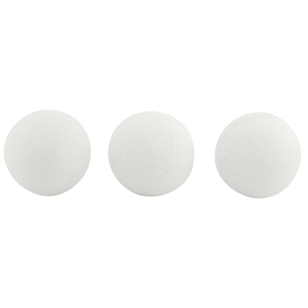 (2 Pk) Styrofoam Balls 3 Inch Pack Of 12