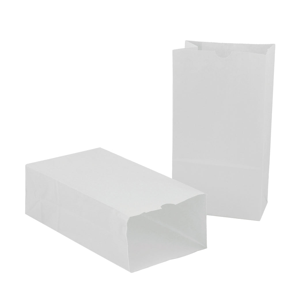 White Paper Bags Size 6 100pk
