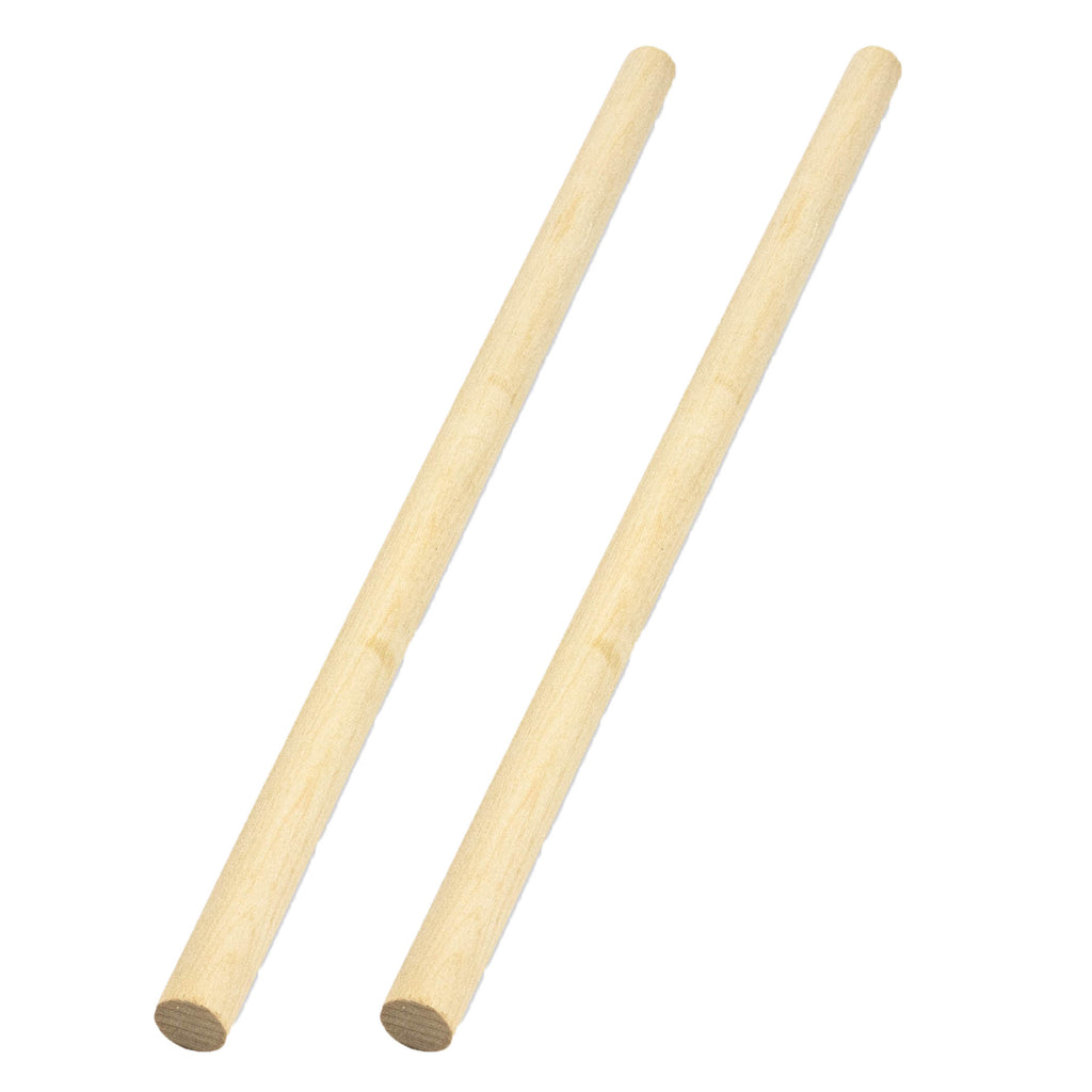 (2 Pk) Wood Dowels 1-2in 25 Pieces