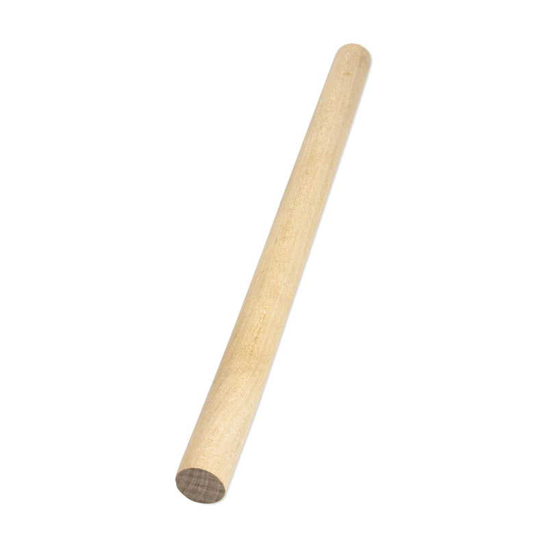 Wood Dowels 3-4in 25 Pieces