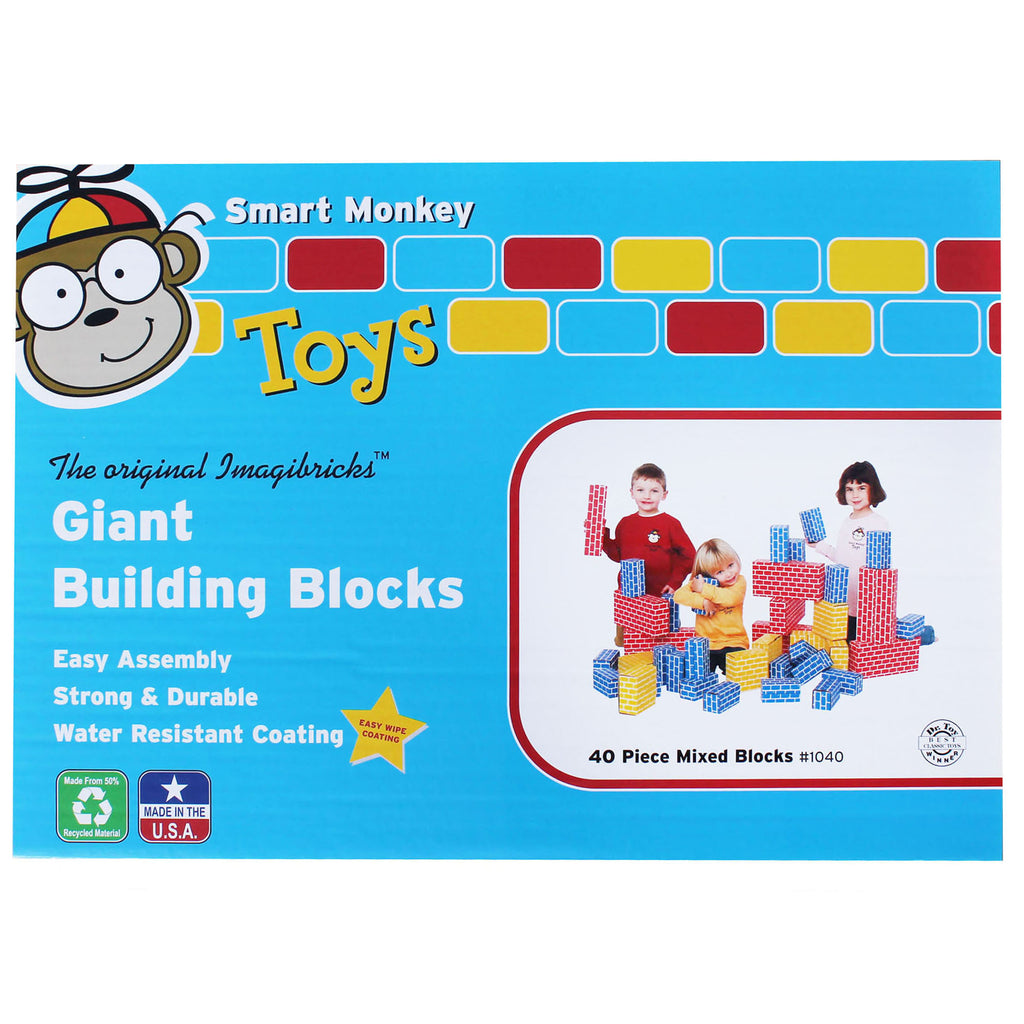 Imagibricks Giant Building 40pc Set Block Set