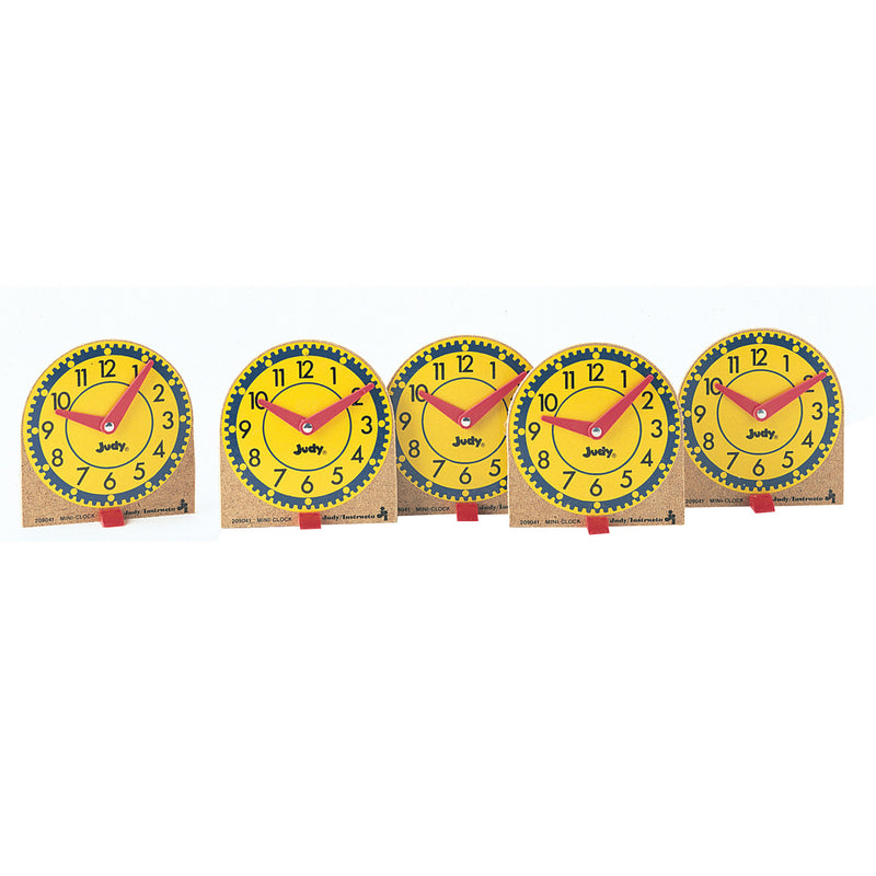 Original Mini Clocks 12-pk Wood