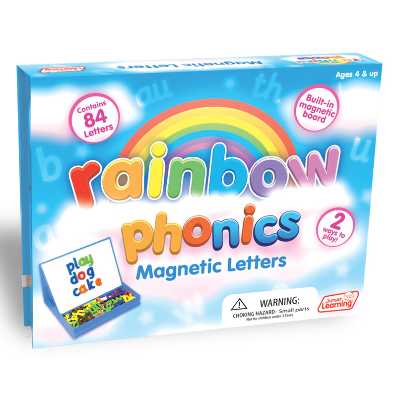Rainbow Phonics Magnetic Letters 85 Pcs