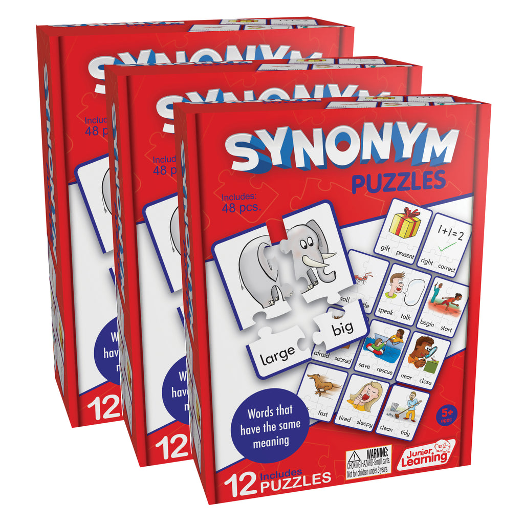 (3 Ea) Synonym Puzzles