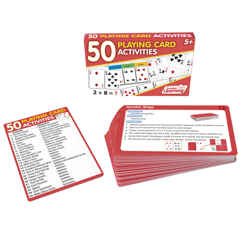 50 Playing Cards Activities