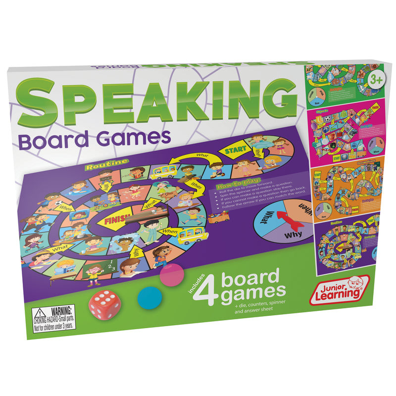 Speaking Board Games