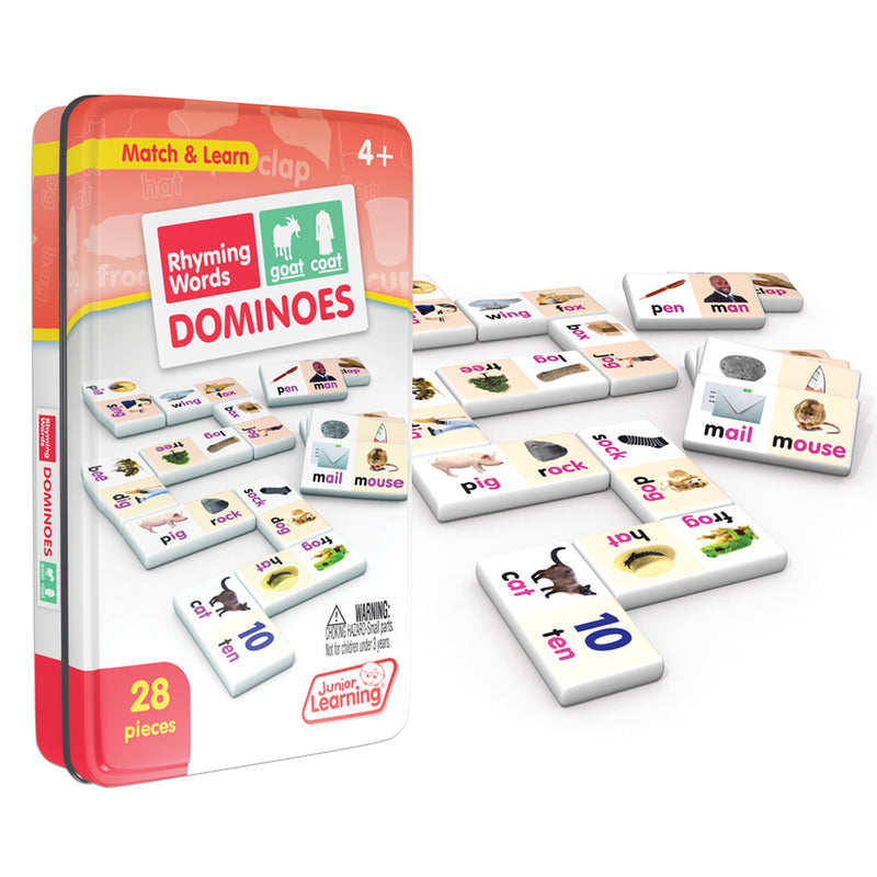 (2 Ea) Rhyming Words Dominoes