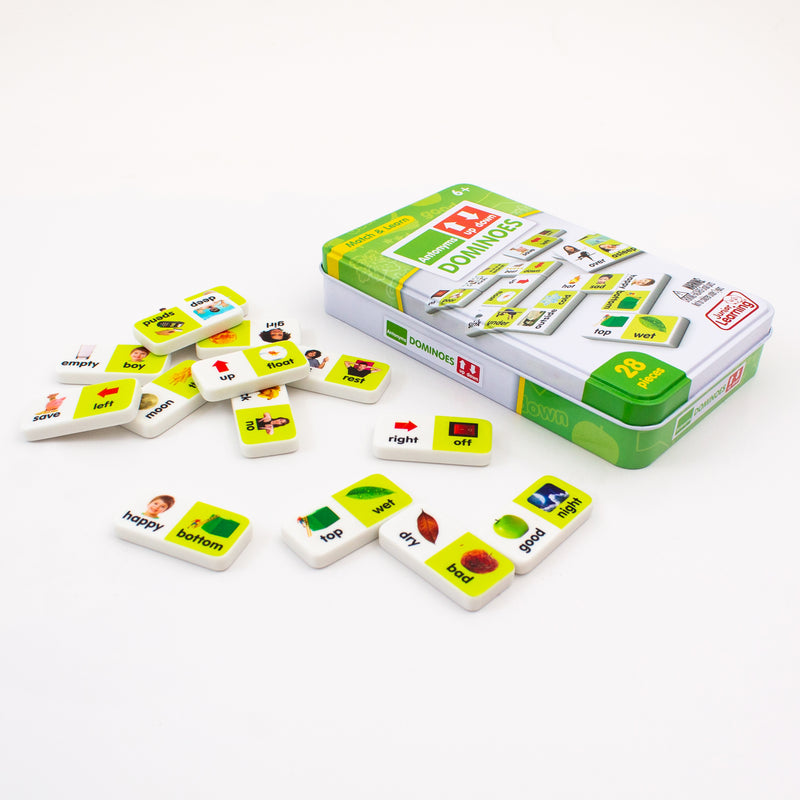 Contraction Match & Learn Dominoes