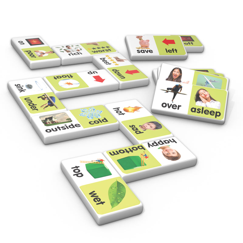 Contraction Match & Learn Dominoes