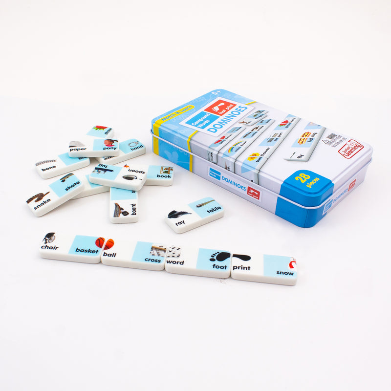 Compound Words Match Learn Dominoes