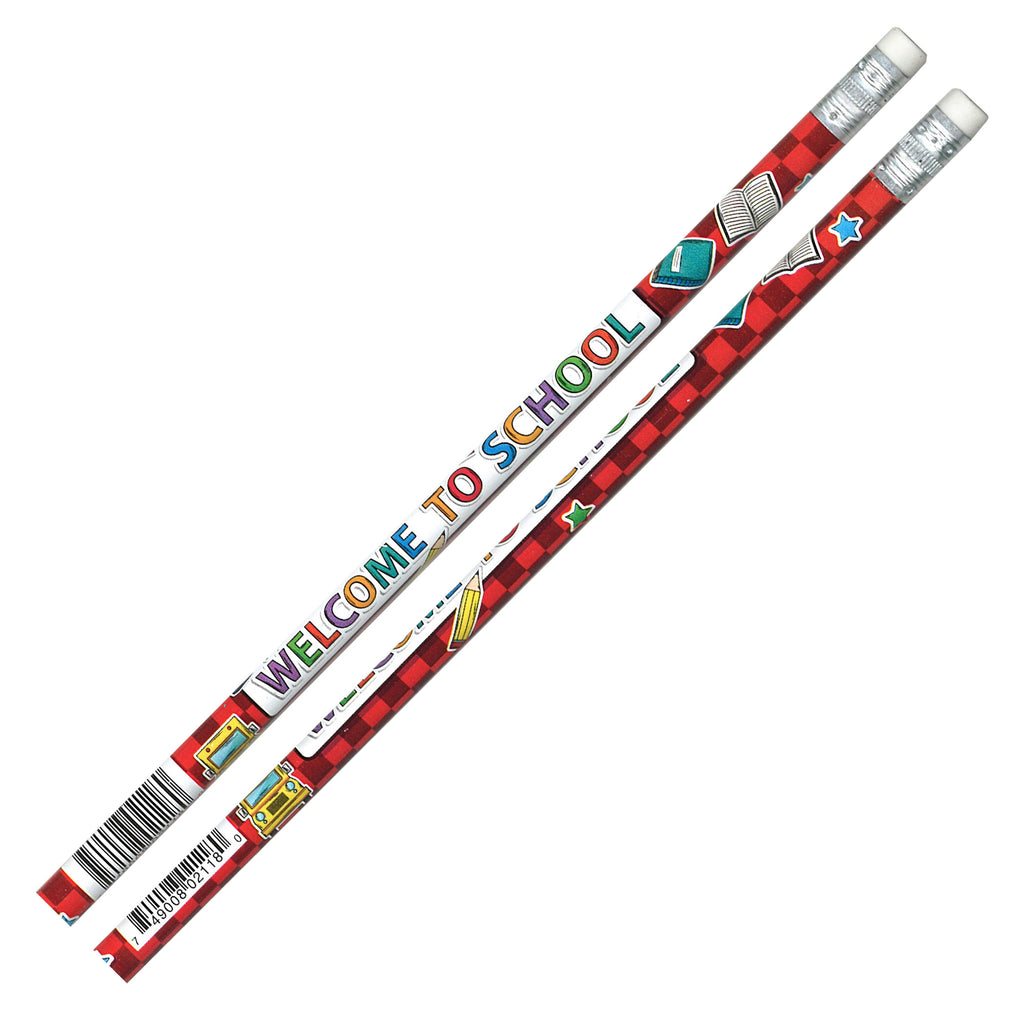 (12 Dz) Welcome To School Pencils 12 Per Pk