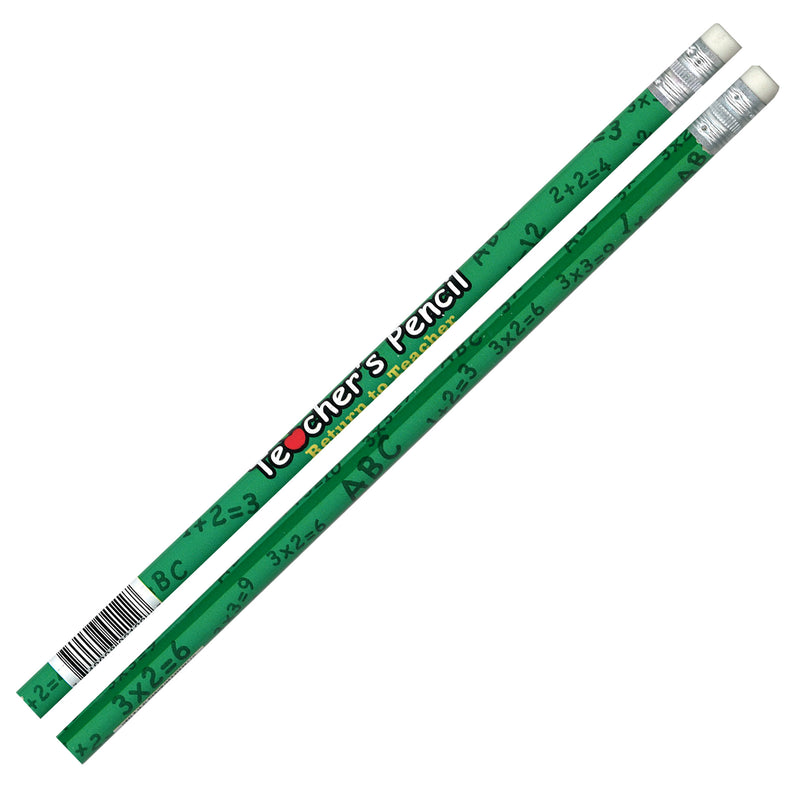 (12 Dz) Pencils Teachers Pencil 12 Per Pk Green