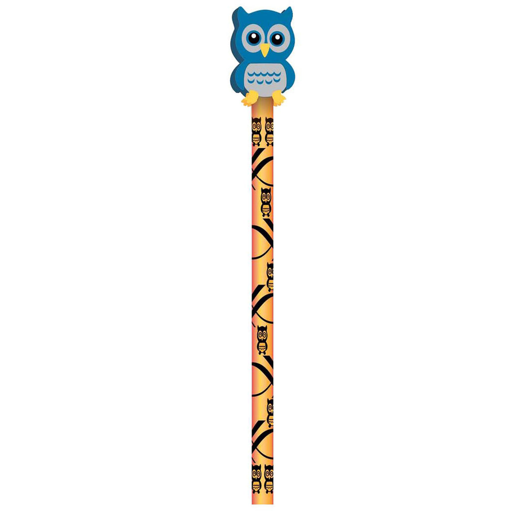 Pencil And Eraser Topper Hoot Owl Writeons