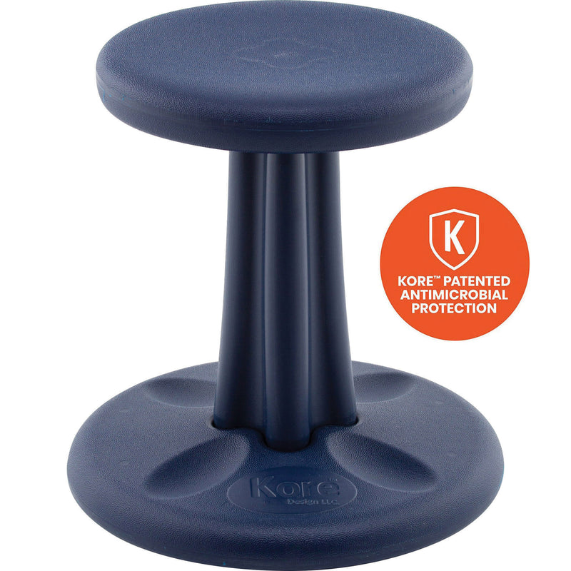 Kids Wobble Chair 14in Dark Blue