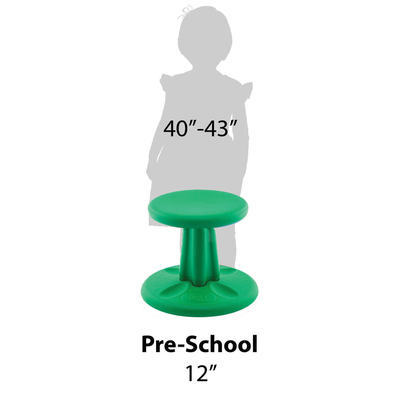 Preschool Wobble Chair 12in Green