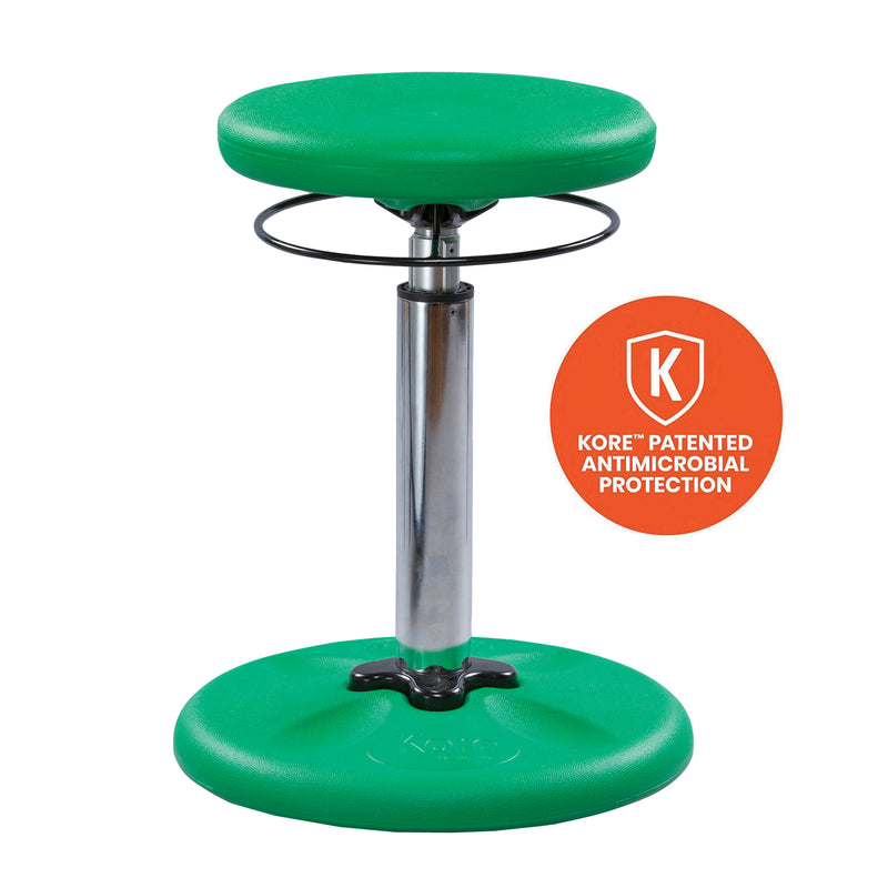 Green Grow With Me Kid Wobble Chair Adjustable