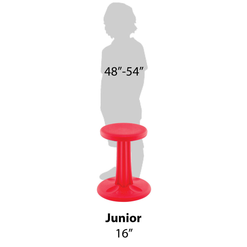 Junior Wobble Chair 16in Red