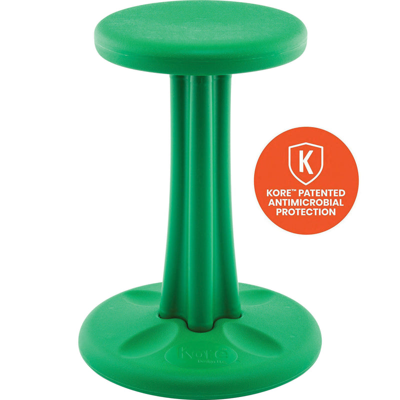 Preteen Wobble Chair 18.7in Green