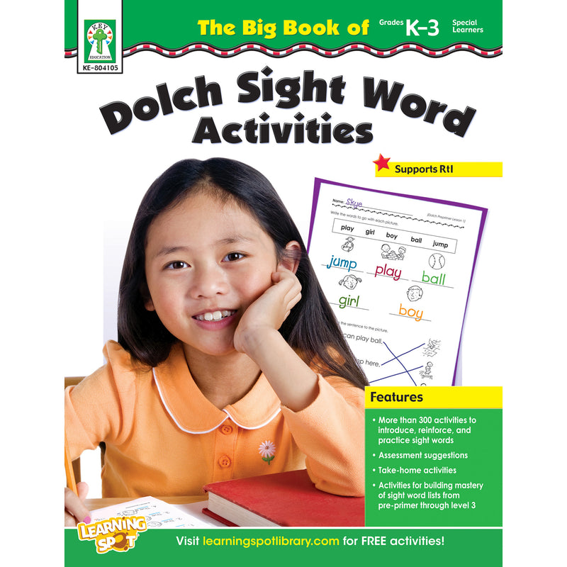 The Big Book Of Dolch Sight Word Activities