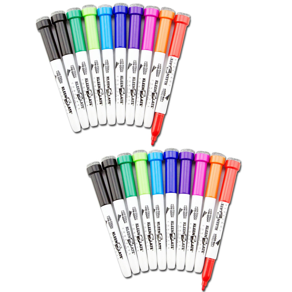 (2 Pk) Student Marker W-eraser 10pk