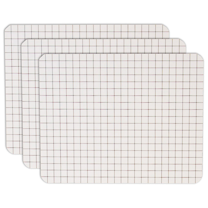 (3 Pk) Dry Erase Sheets Graph Replacement 8 Per Pack