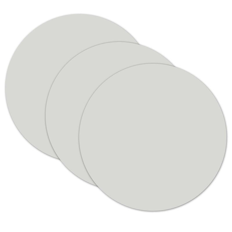 (3 Ea) Circles Blank Replacement Dry Erasesheets 8 Per Pk