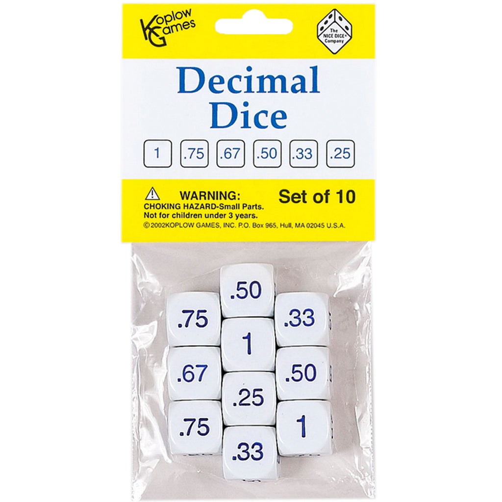 (3 St) Decimal Dice