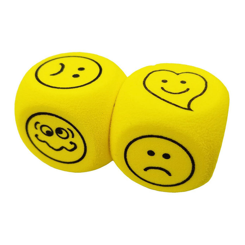 Foam Expressions Dice Set Of 6