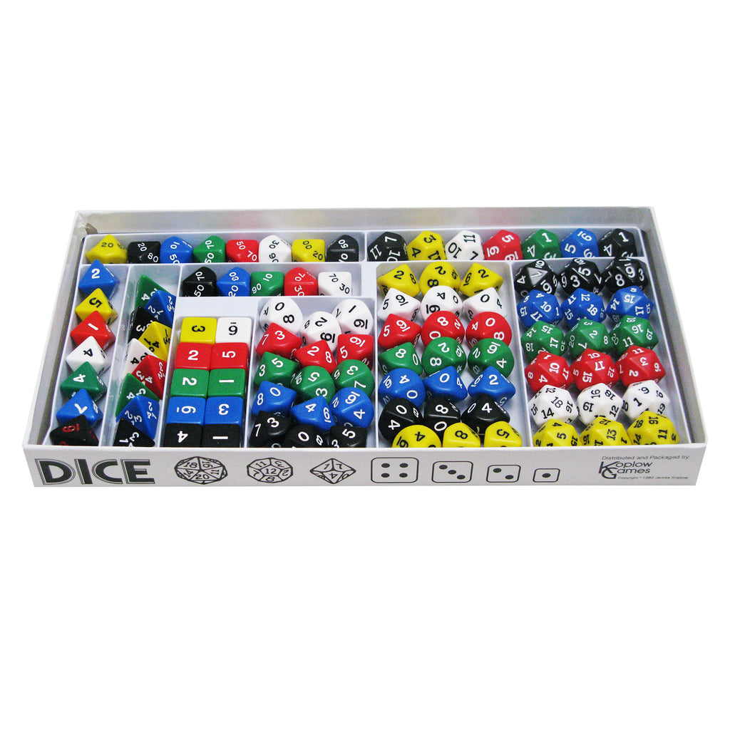 100ct Sampler Opaque Polyhedra Dice