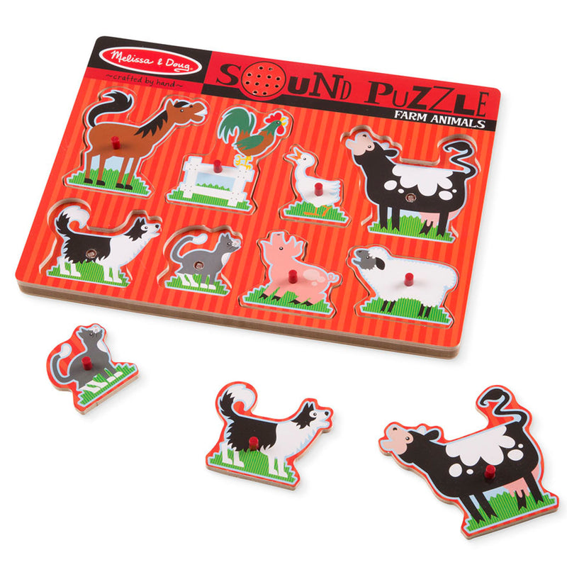 Farm Animals Sound Puzzle