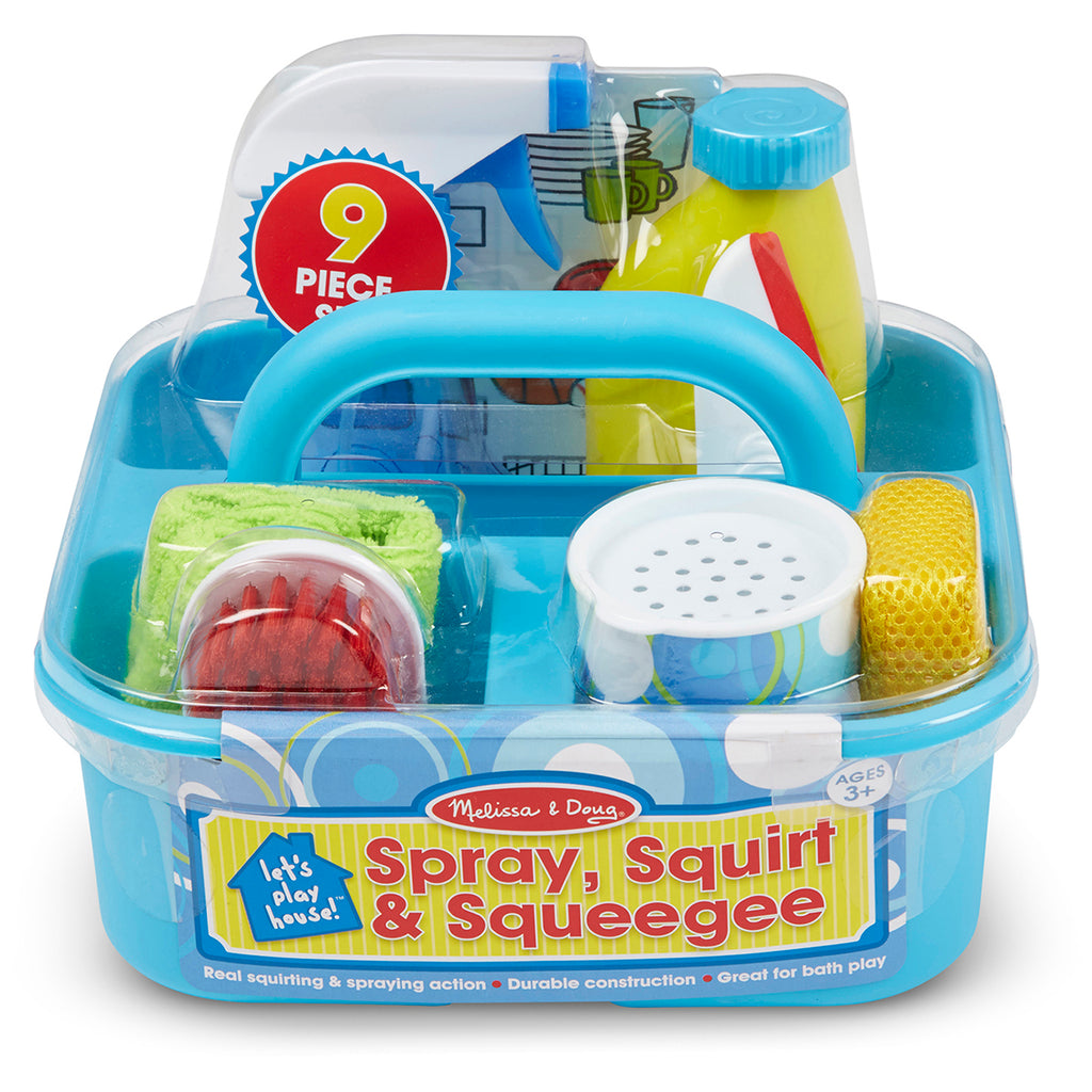 Lets Play House Spray Squirt & Squeegee Play Set