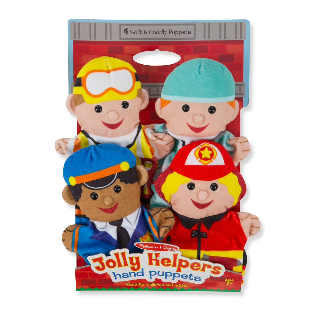 Jolly Jobs Hand Puppets