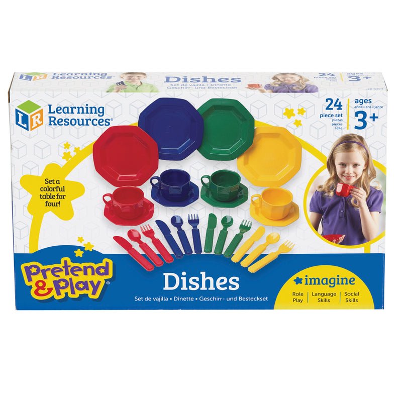 Pretend & Play Dish Set 24 Pieces