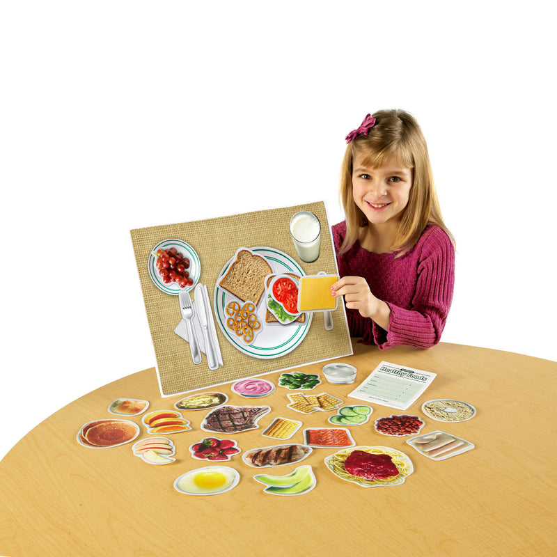 Magnetic Healthy Foods 34 Pcs W- Placemat