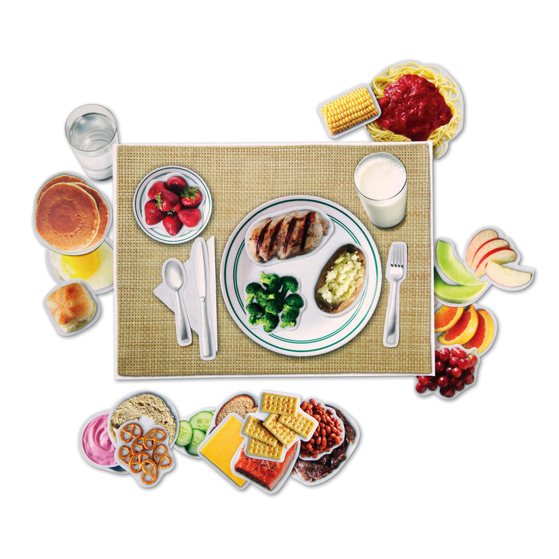 Magnetic Healthy Foods 34 Pcs W- Placemat