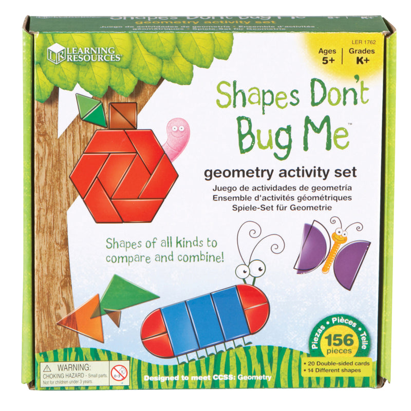 Shapes Don't Bug Me™ Geometry Activity Set