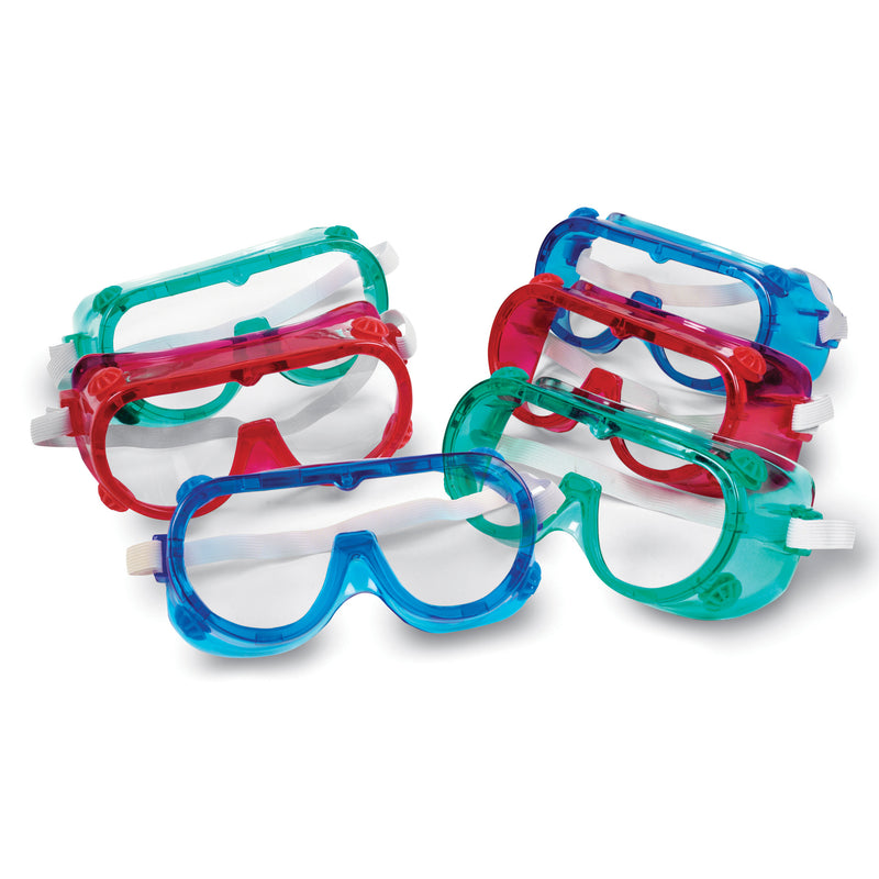 Rainbow Safety Goggles Set Of 6