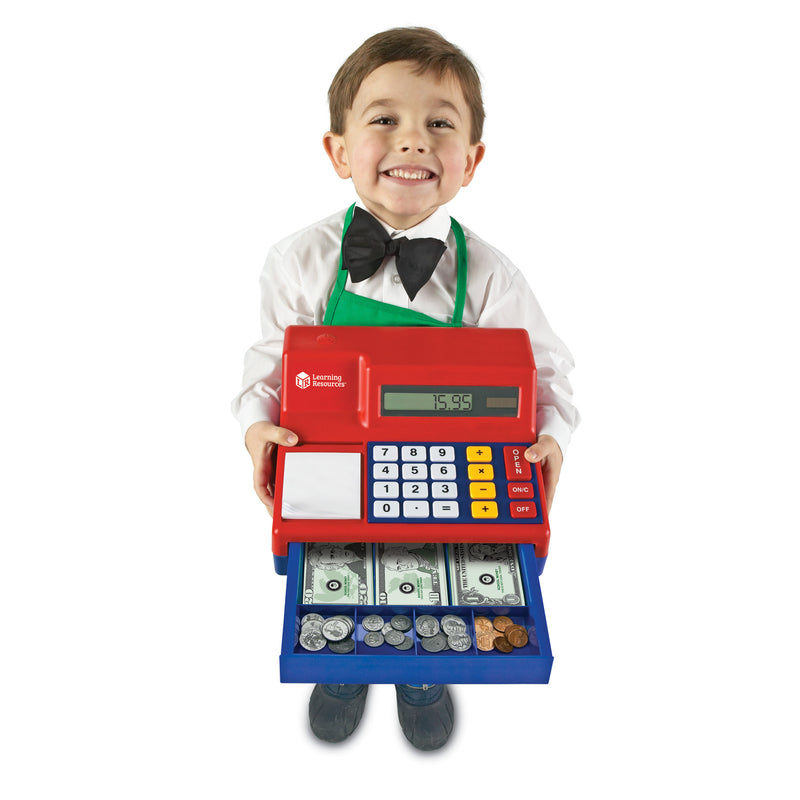 Calculator Cash Register W- Us Currency