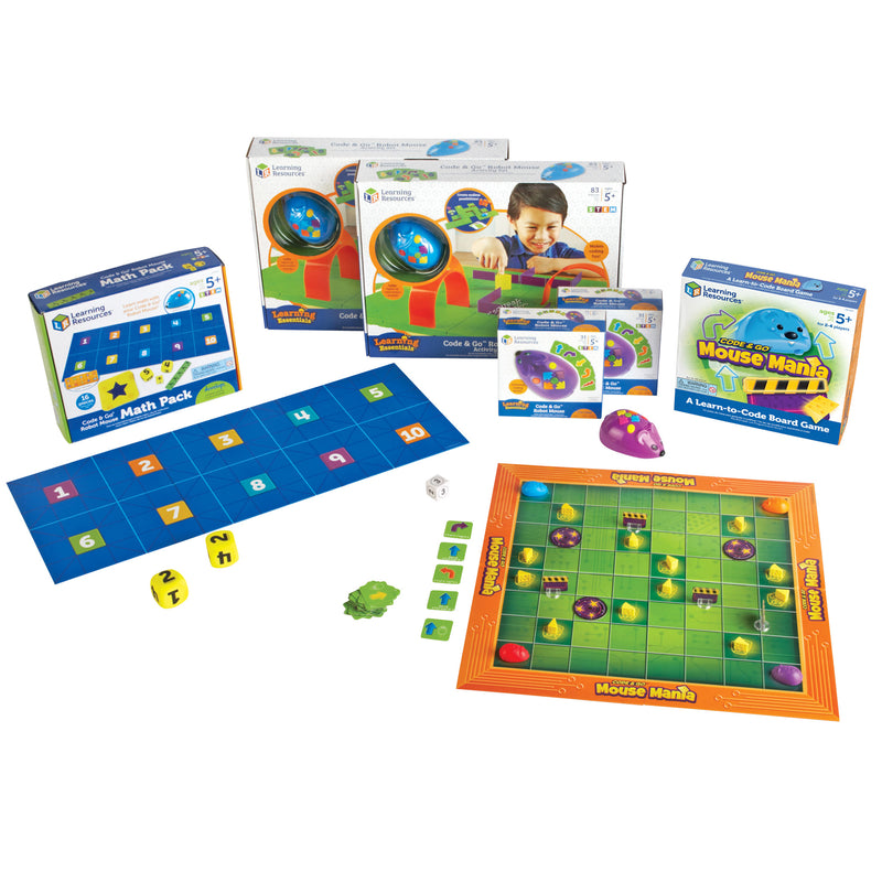 Code Go Robot Mouse Classroom St 2 Indiv 1 Mouse Math 1 Board Game