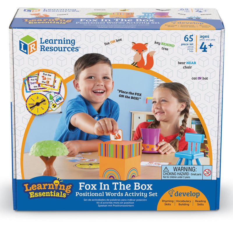 Fox In A Box Position Word Activity Set