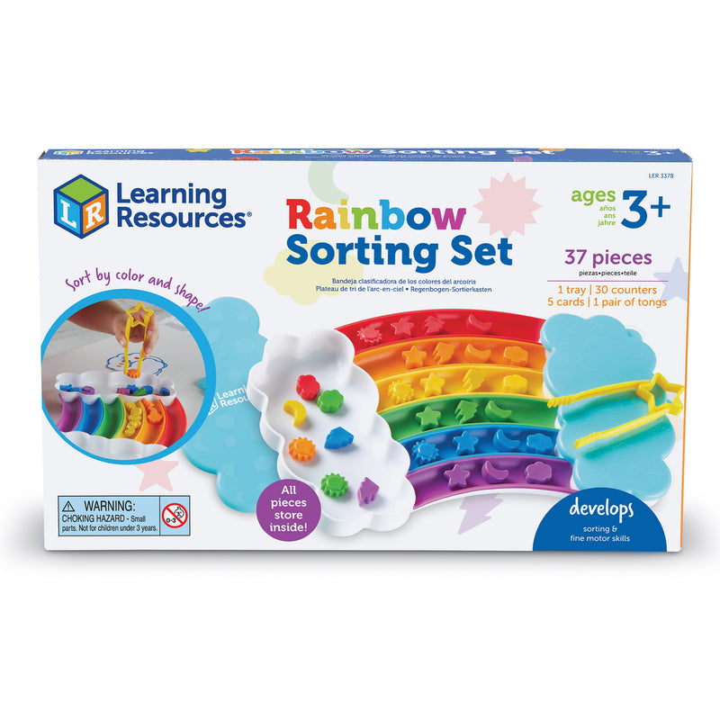 Rainbow Sorting Trays