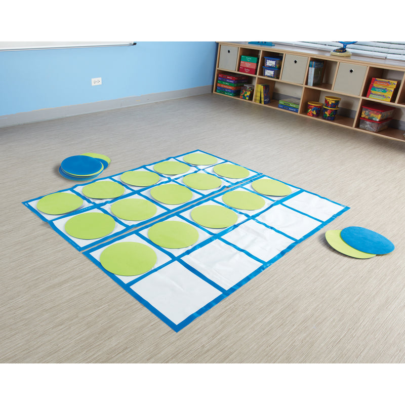 Ten Frame Floor Mat Activity Set