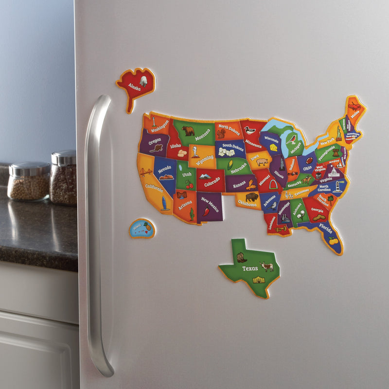 Magnetic Us Map Puzzle