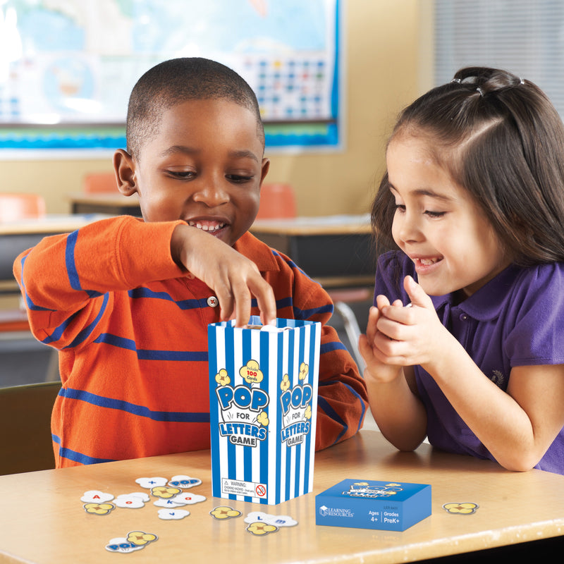 Pop For Letters Game