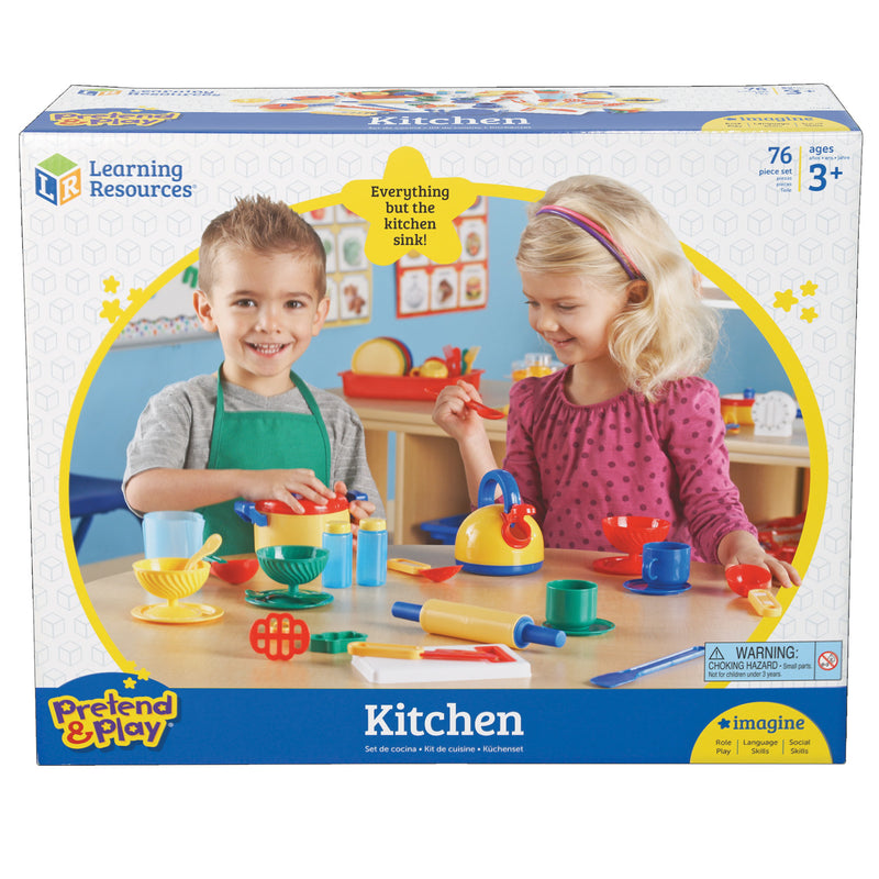 Pretend & Play Kitchen Set 70 Pcs