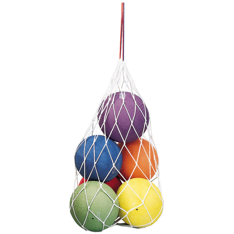 (6 Ea) Ball Carry Net Bag 4in Mesh W- Drawstring 24x36