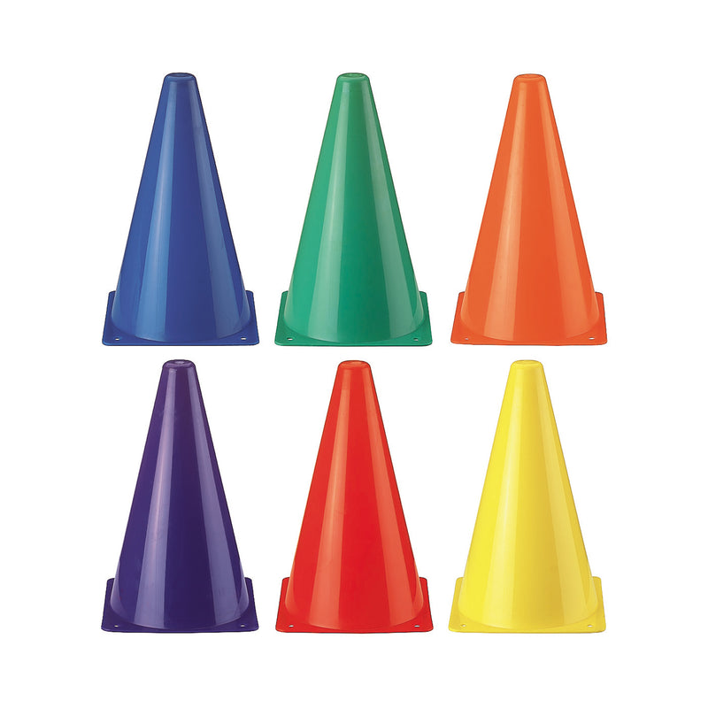 (2 St) Rainbow Cones 6 Per Set