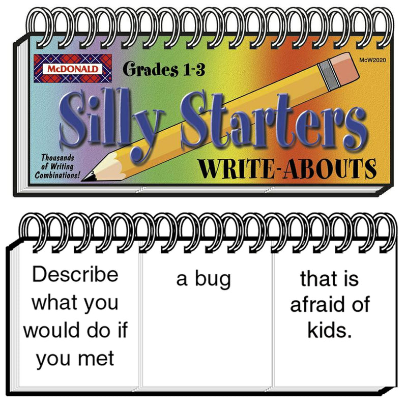 (2 Ea) Write-abouts Silly Starters Gr 1-3
